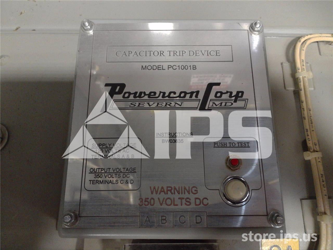 Powercon 120 Volts AC Capacitor Trip Device - Image 3
