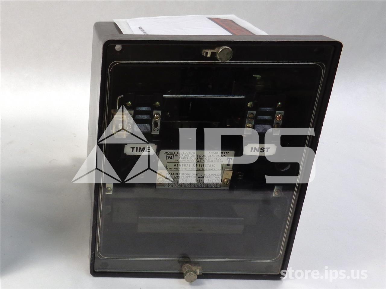 GE Ifc Time Over Current Relay Toc 1-12a, Ioc 2-50 Amps - Image 1