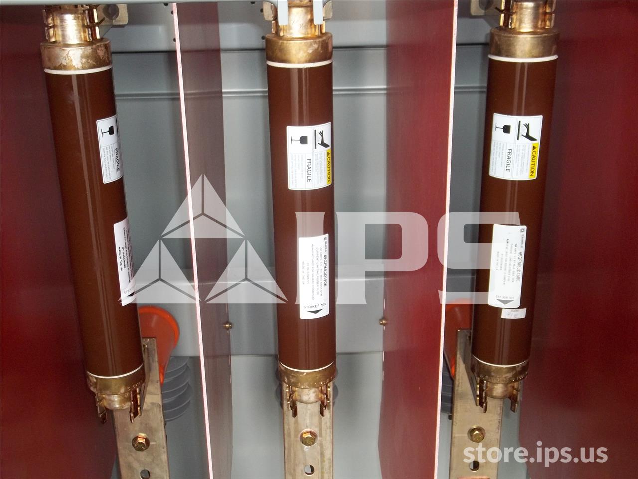 150e Square D Din Power Fuse 5.5 KV E Rated Fuse, 65kaic, 17.4", Clip In - Image 1
