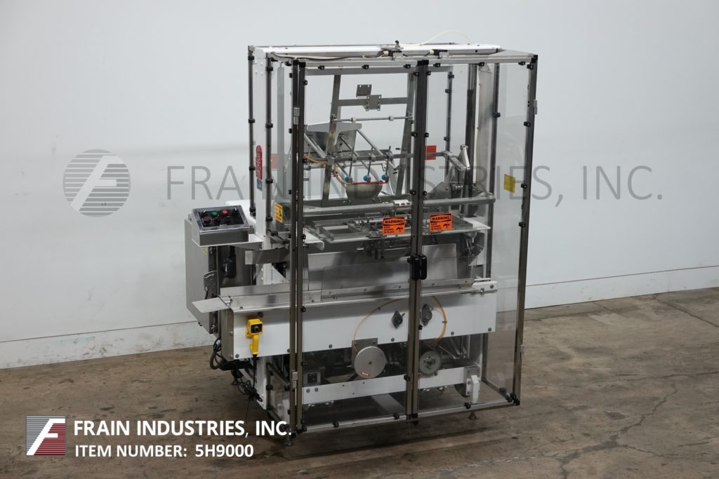 Tray Tuck, Adco #AFH-40-EC, top load carton or tray former, 40 strokes per minute, equipped with blank carton - Image 1