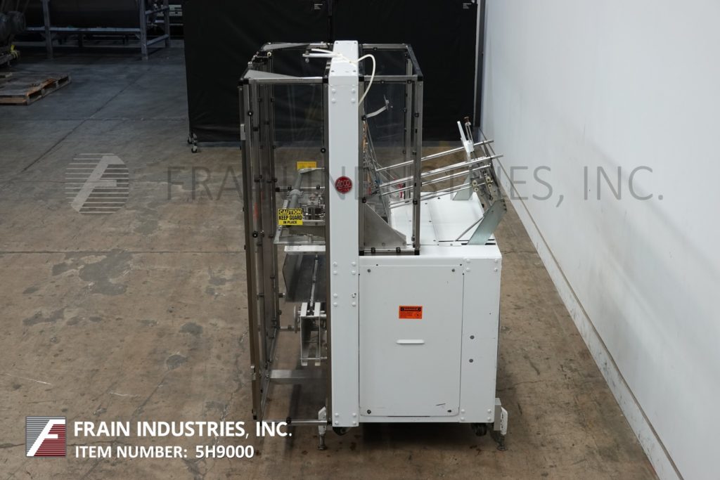 Tray Tuck, Adco #AFH-40-EC, top load carton or tray former, 40 strokes per minute, equipped with blank carton - Image 4