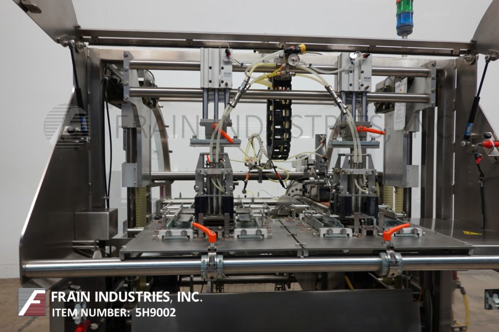 Tray Tuck, Adco #CF1200-30-SS, top load, tuck tray former, 25-120 trays per minute, dual recipicating suction - Image 2