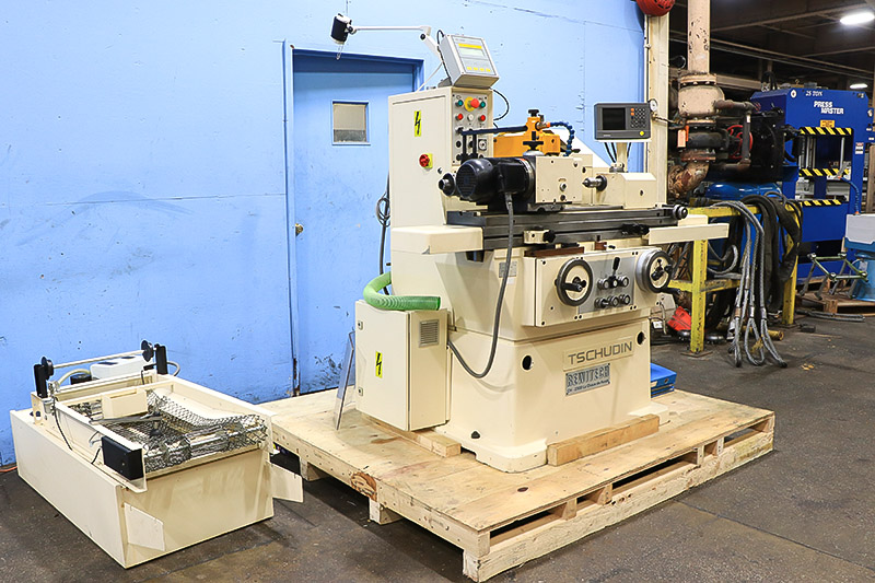 8" x 16" Tschudin #HTG-400, OD grinder, new electronics, digital read out, automatic wheel balancing, rebuilt - Image 3