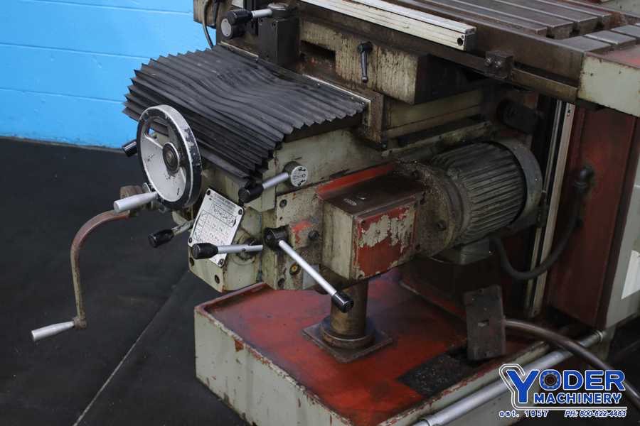 Sharp #UH3, horizontal mill, 12" x63" table, AcuRite 3-Axis digital read out, #50NS taper, 2000, #74163 - Image 3