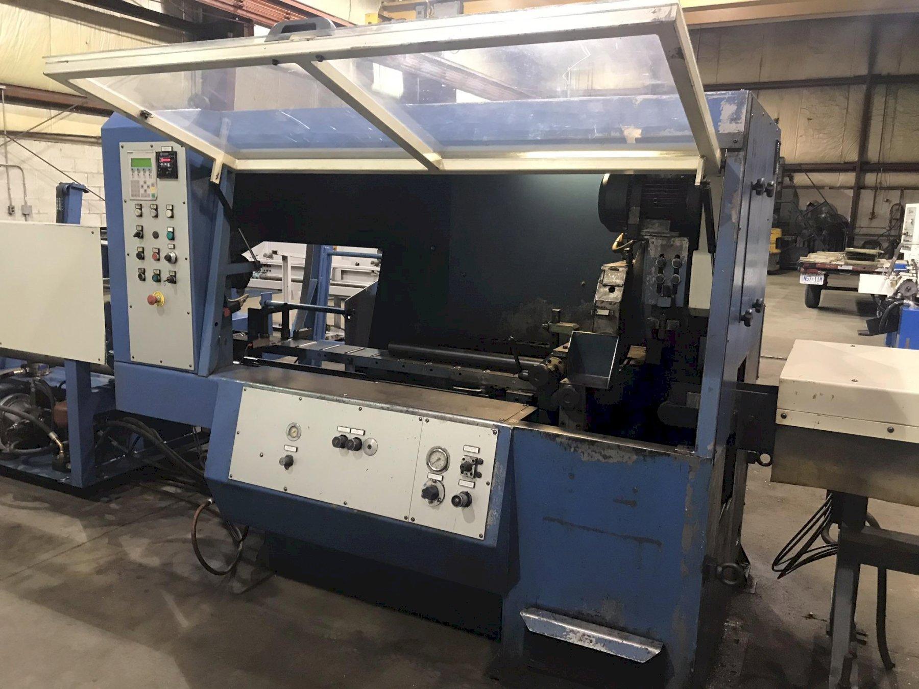 4-3/4" SIMEC #Ciclomec-122, CNC automatic circular cold saw, 26.5" hitch type feeder, 20' loading rack - Image 2