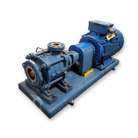 312 GPM @ 918' TDH, Sterling SIHI #MSLA-06503-9CA-AF3-4R-P01, horizontal multistage centrifugal pump, 120 HP - Image 1