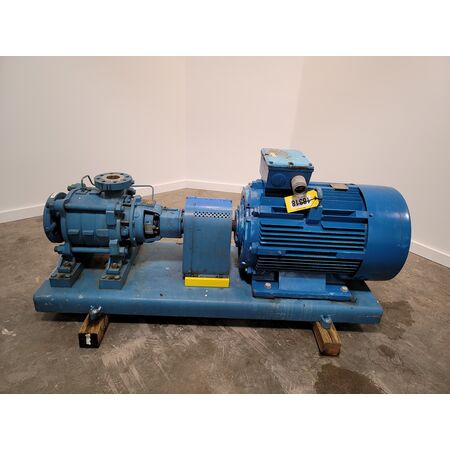 312 GPM @ 918' TDH, Sterling SIHI #MSLA-06503-9CA-AF3-4R-P01, horizontal multistage centrifugal pump, 120 HP - Image 2