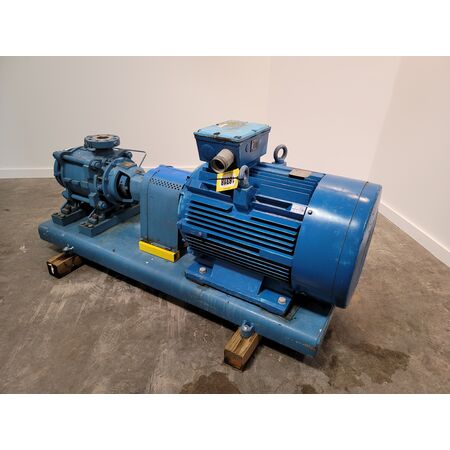 312 GPM @ 918' TDH, Sterling SIHI #MSLA-06503-9CA-AF3-4R-P01, horizontal multistage centrifugal pump, 120 HP - Image 3