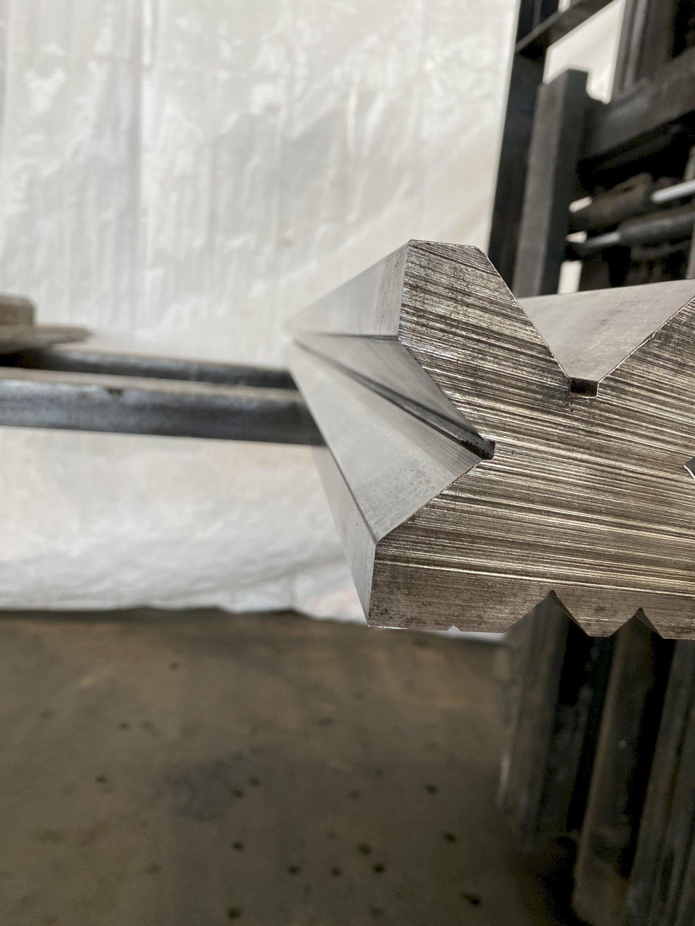 67" L, Press Brake Bottom, 90° Four-way Die. Stock # 0309421 - Image 4