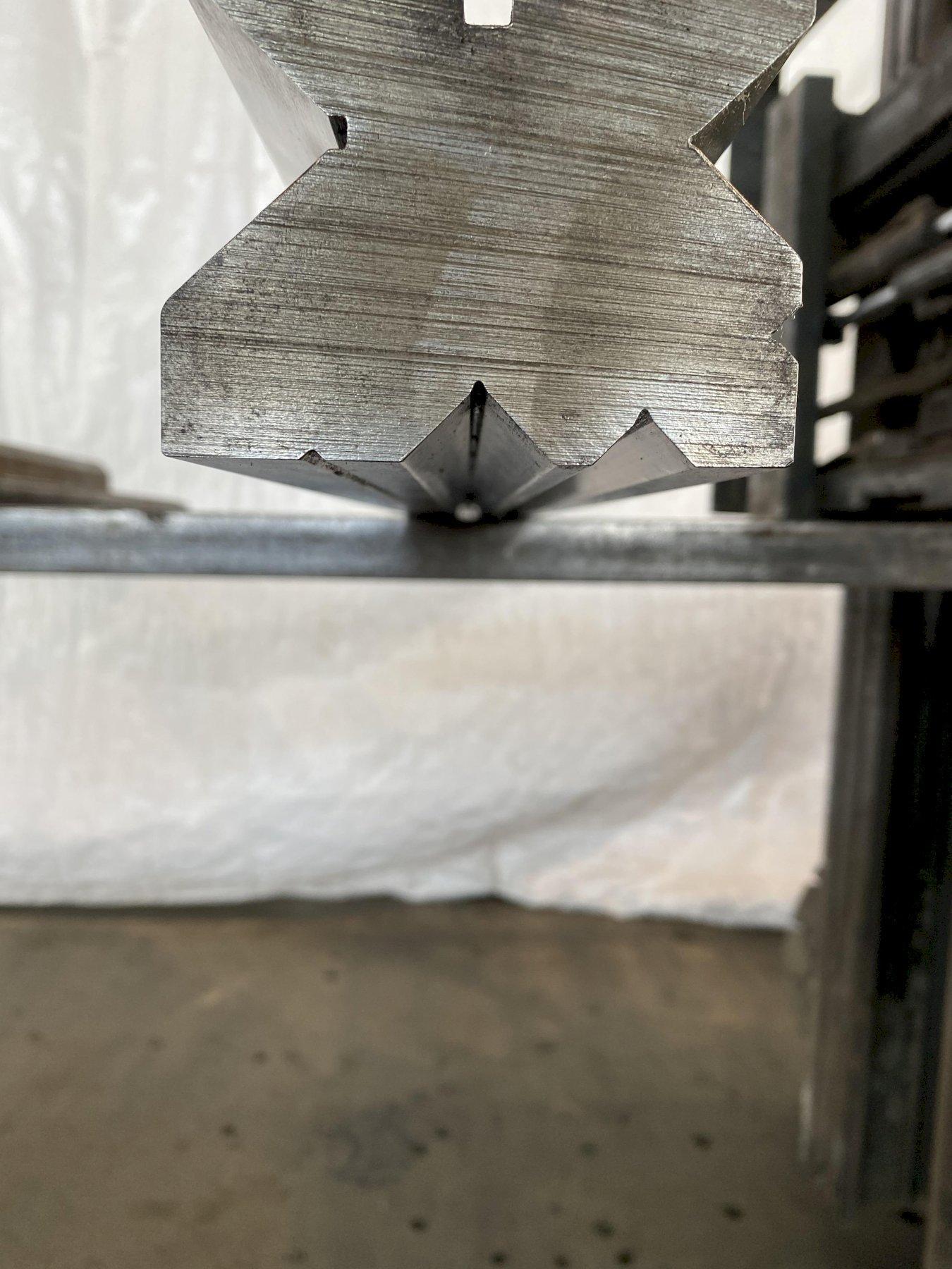 67" L, Press Brake Bottom, 90° Four-way Die. Stock # 0309421 - Image 6