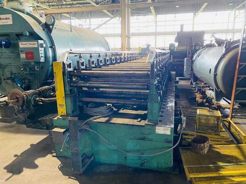 14 Stand, ASC Dual Height Panel Rollformer, 3" spindle, 48" roll space, Stock # 0630921 - Image 3