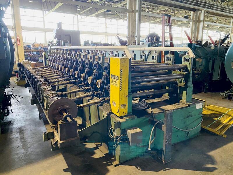14 Stand, ASC Dual Height Panel Rollformer, 3" spindle, 48" roll space, Stock # 0630921 - Image 4