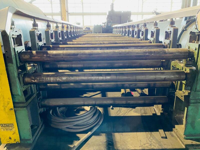 14 Stand, ASC Dual Height Panel Rollformer, 3" spindle, 48" roll space, Stock # 0630921 - Image 6