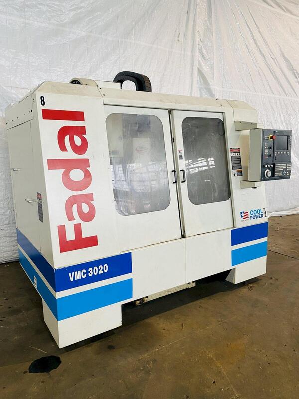 Fadal #VMC3020HT, CNC vertical machining center, 21 automatic tool changer, 30" X, 20" Y, 24" Z, 10000 RPM - Image 1