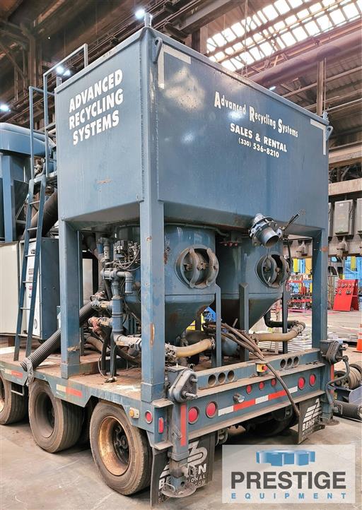 Advanced Recycling Systems #Aries/Vac B2 mobile blasting system, 2-pot system, trailer, dryer, 2005, #31575 - Image 3