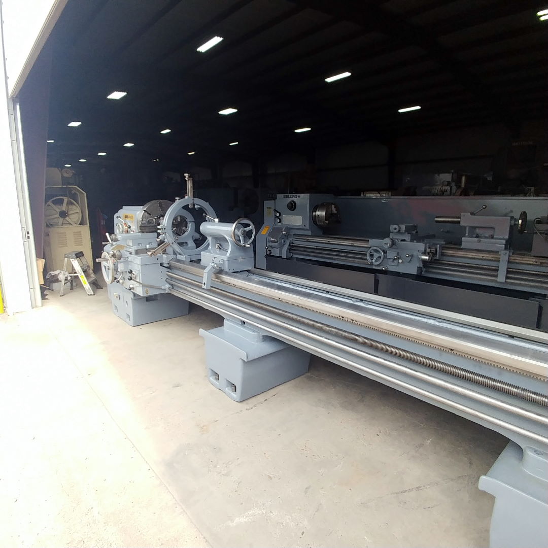 24" x 120" Sirco #PA-24, engine lathe, 16" swing over cross slide, 3.5" spdl bore, inch/metric, 10 HP, 2400 - Image 3
