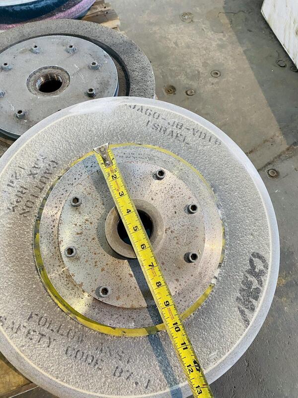 Lempco Grinding wheels hubs, 8" ID, 2" thread diameter (10 available) - Image 2
