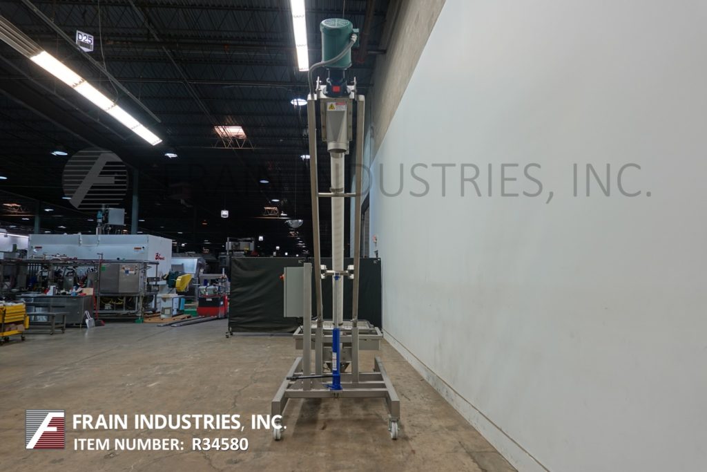 Feeder Auger, Flexicon #1450, capable of transferring up to 140 ft of product per hour, product hopper with - Image 2