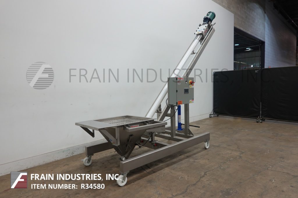 Feeder Auger, Flexicon #1450, capable of transferring up to 140 ft of product per hour, product hopper with - Image 4