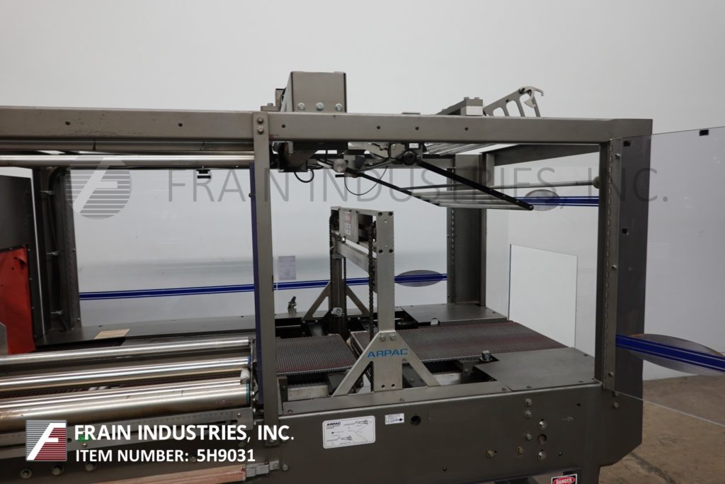 Arpac #45TW-28, in line, shrink bundler and tunnel, rated from 1 to 45 bundles per minute, digital - Image 2