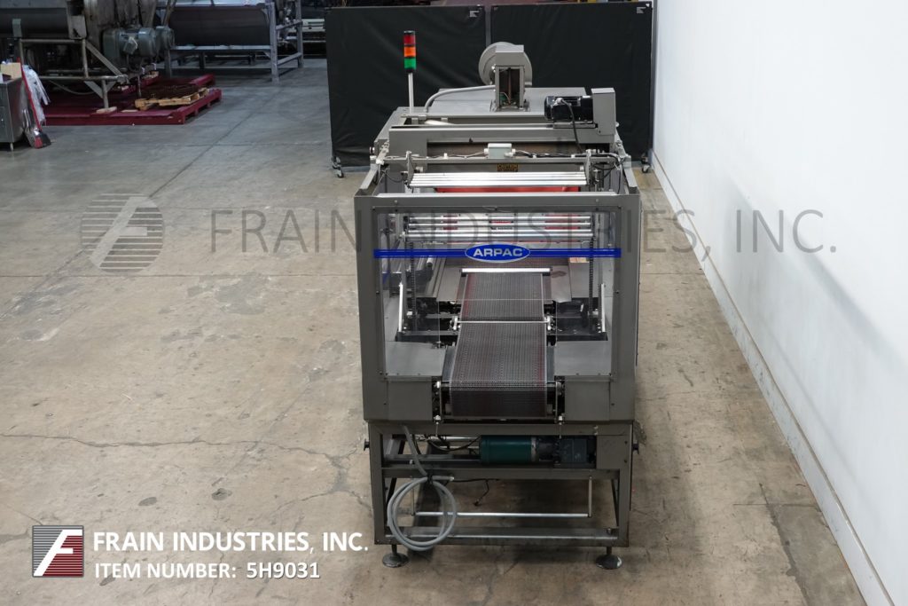 Arpac #45TW-28, in line, shrink bundler and tunnel, rated from 1 to 45 bundles per minute, digital - Image 4