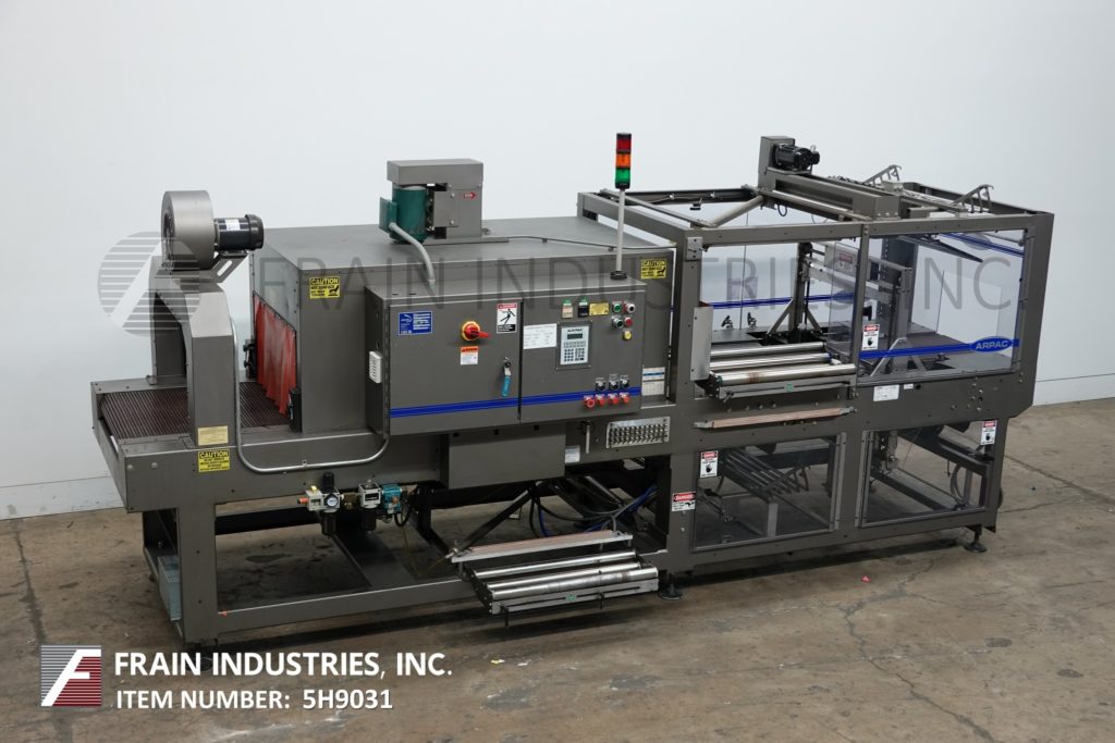 Arpac #45TW-28, in line, shrink bundler and tunnel, rated from 1 to 45 bundles per minute, digital - Image 5