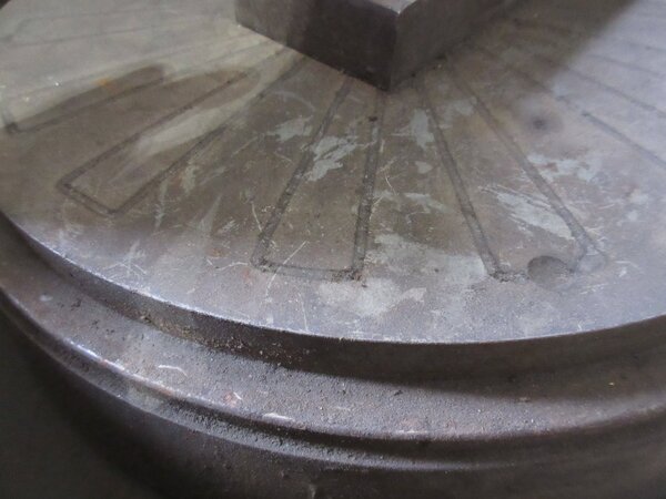 Arter #A-1-12, horizontal spindle rotary surface grinder, 13" round chuck, 14" x 2" wheel, 7.5 HP - Image 3