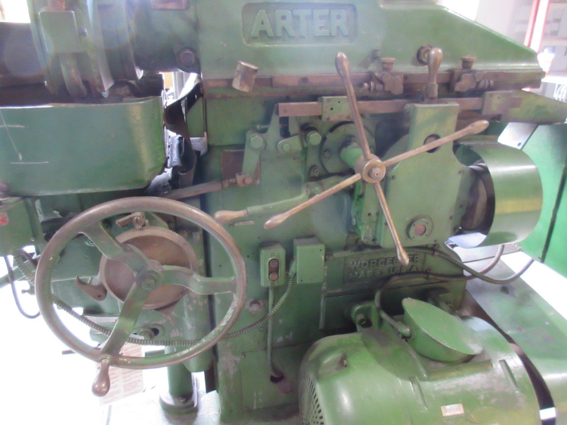Arter #A-1-12, horizontal spindle rotary surface grinder, 13" round chuck, 14" x 2" wheel, 7.5 HP - Image 5