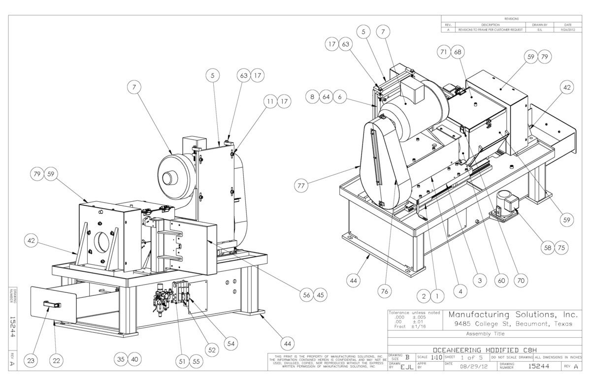 No. C8-HS MSI Chamfermate, 5.0" diameter, heavy duty, hydraulic powered pipe beveler - Image 7