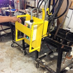 Krauss Maffei Rim-star 40/40, Metering Machine - Mixing Head Boom Included, 2007 - Image 9
