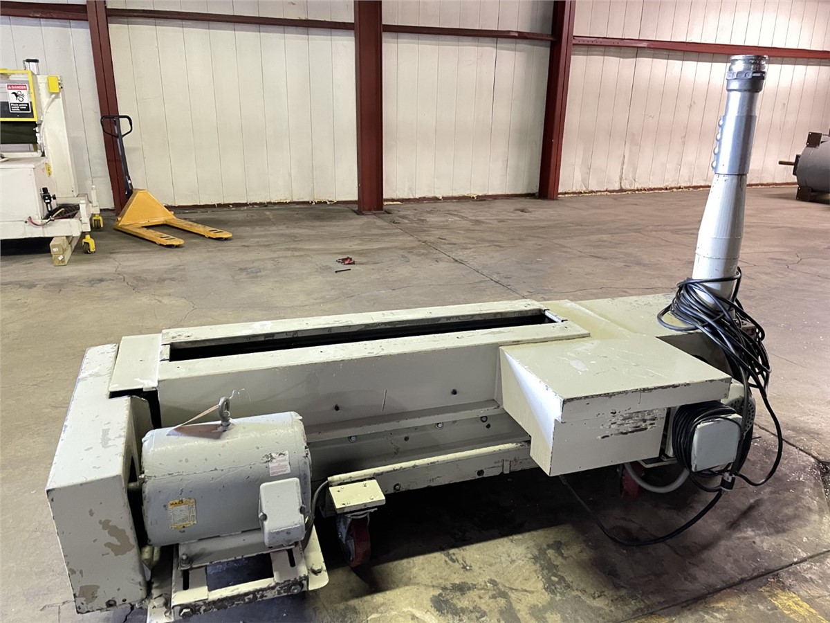55" Wortex #UP755, under the press granulator, 20 HP, power hopper tilt, #18518J - Image 1