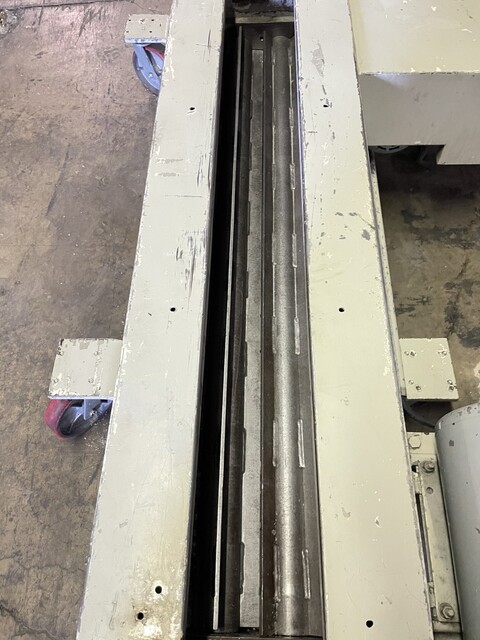 55" Wortex #UP755, under the press granulator, 20 HP, power hopper tilt, #18518J - Image 3