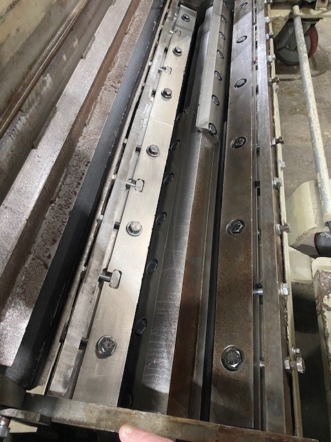 55" Wortex #UP755, under the press granulator, 20 HP, power hopper tilt, #18518J - Image 10