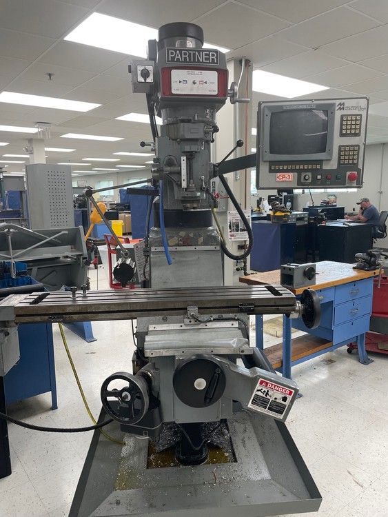 Milltronics #Partner-4, 3-Axis CNC vertical mill, 1954 - Image 2