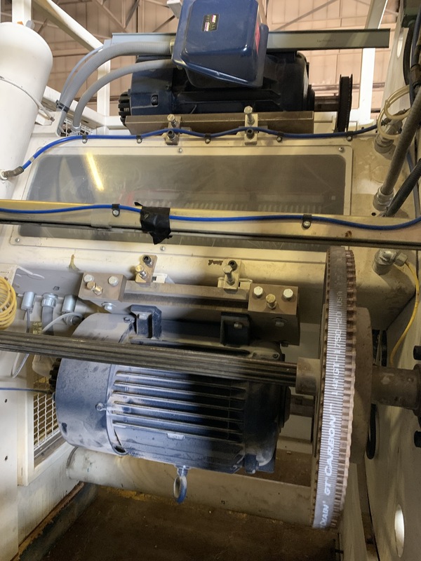 Geometrics, 66" shaftless turret unwind with splicing, 40" OD capacity, rebuilt 2011 - Image 8