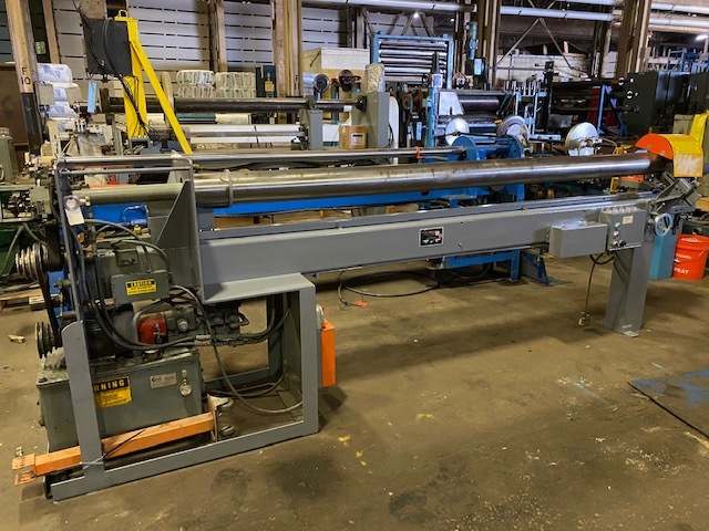 120" Appleton #D21SH1010, automatic tube core cutter, 6" dia core - Image 4