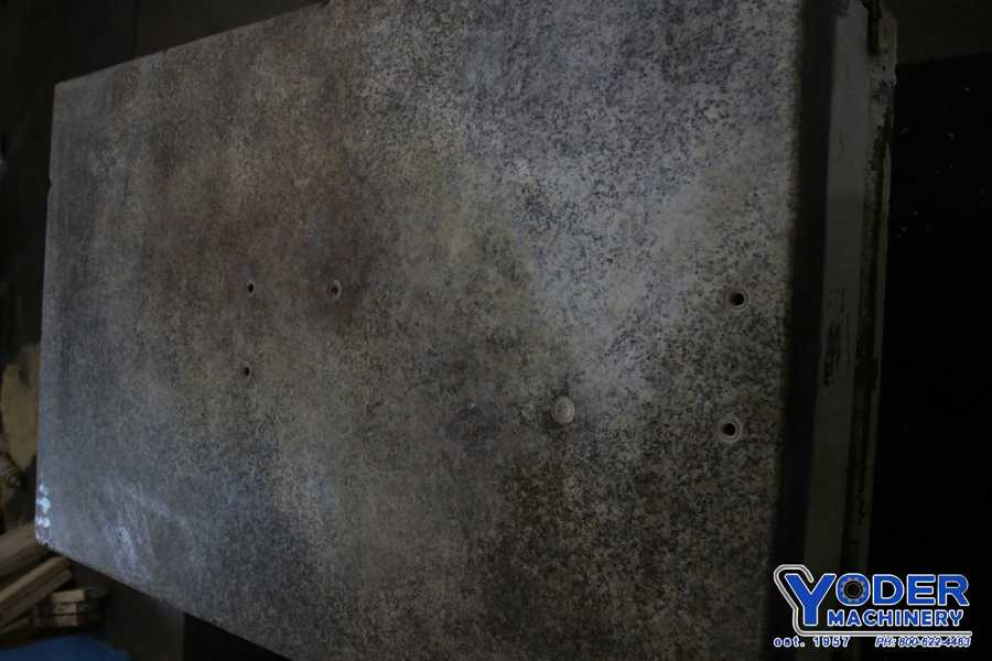 30" x 48" Granite plate, ledges on all 4 sides, on stand, #74280 - Image 6