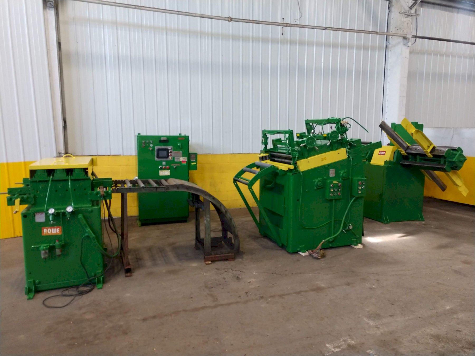 10000 lb. Rowe #FDC-053-430, servo feed line, 30" x .150", 12 FPM