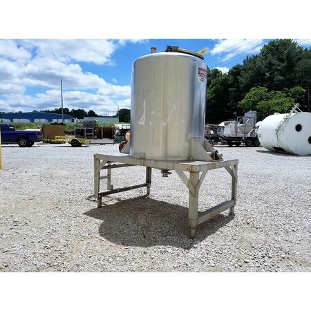 280 gallon Cherry Burrell, Stainless Steel sanitary mix tank, #16011 - Image 3