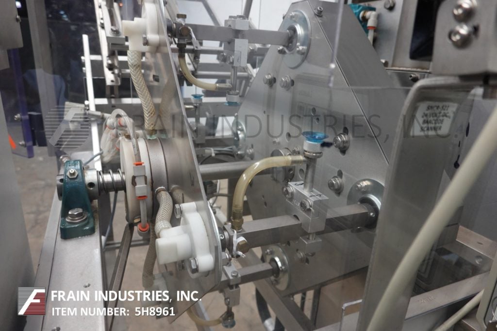 Thiele #T7400A, topsert feeder, rated from 10-400 picks per minute, with 60" long adjustable width coupon - Image 2