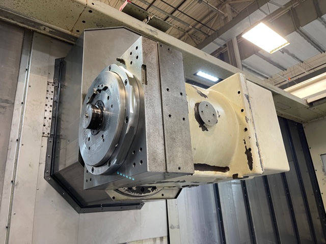 Okuma #Multus-B750W/4000, 41.3" swing, 24" chuck, OSP-P200L, rigid tap, Steady Rest, 2010 - Image 7