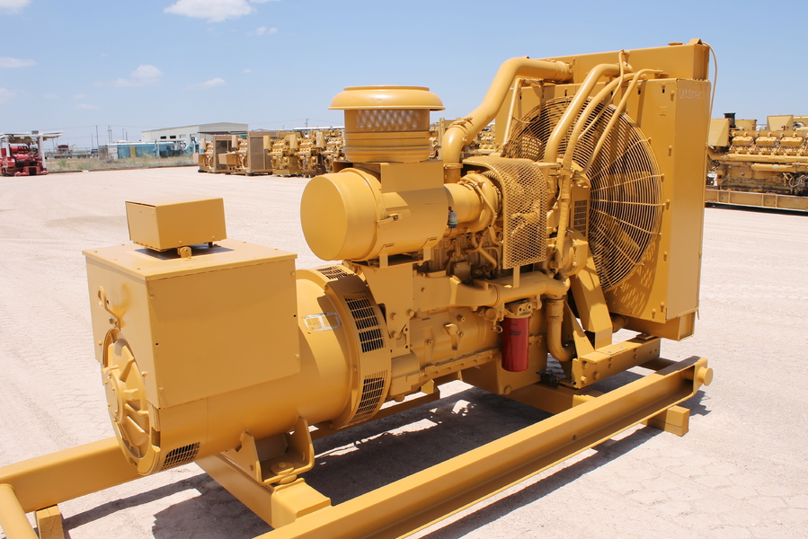 350 KW Caterpillar #C15, diesel generator set, 240/480 Volts, 1800 RPM, 2007, S/N #JRE01199 - Image 1