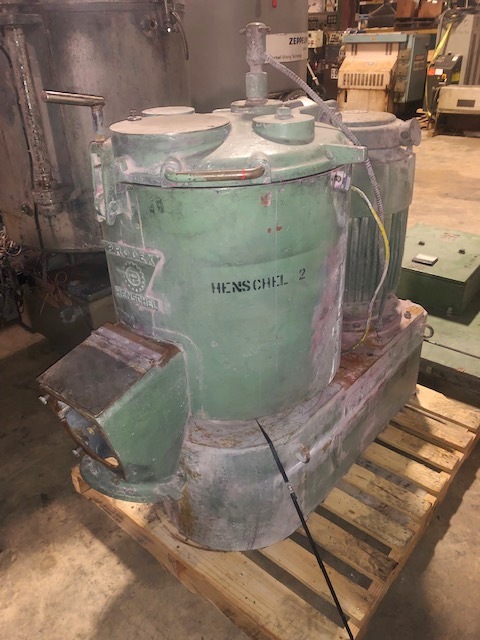 150 liter Prodex Henschel, high intensity mixer, 32/16 HP 2 speed motor & starter - Image 1