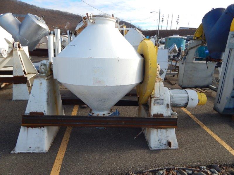 20 cu.ft. JP Devine Mfg., Stainless Steel double cone blender, 4' dia shell - Image 5
