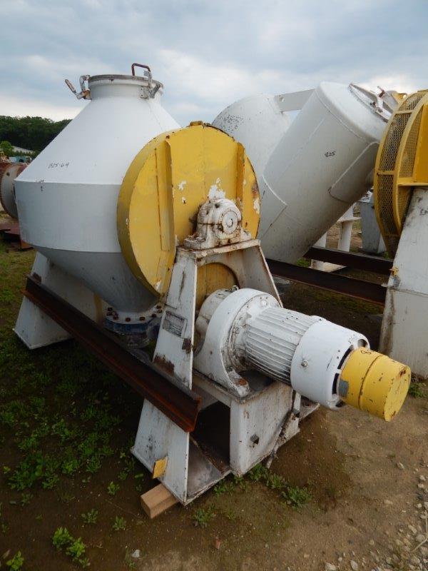 20 cu.ft. JP Devine Mfg., Stainless Steel double cone blender, 4' dia shell - Image 10