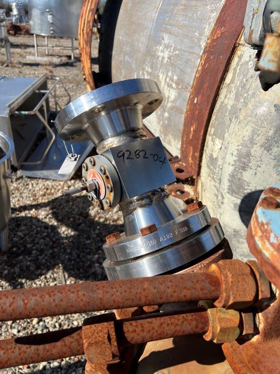 10 gallon Pfaudler, 316 Stainless Steel reactor, 300 psi/fv internal, 165 psi jacket, clamp top - Image 5