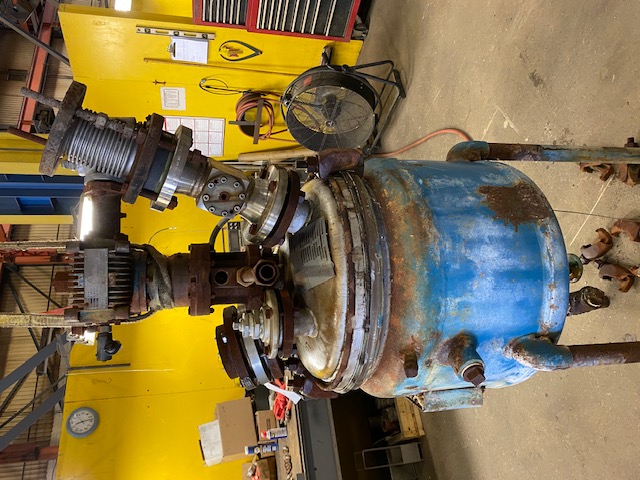 20 gallon Pfaudler, 316L Stainless Steel reactor, 150 psi/fv internal, 100 psi jacket - Image 5