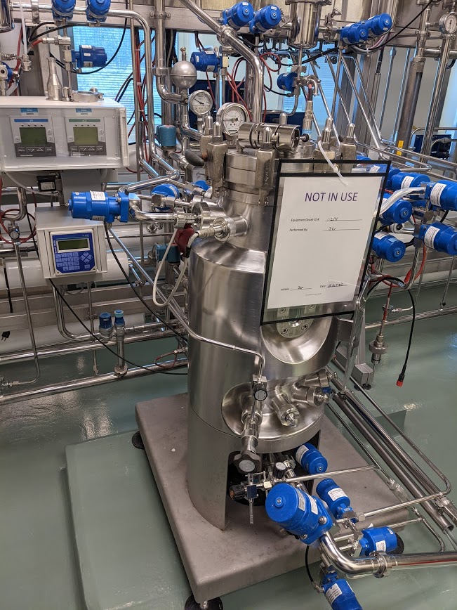 5 gallon J.B. Michiels (BioEngineering) 20 liter, 87 psi/fv, Stainless Steel bioreactor, 2004 - Image 2