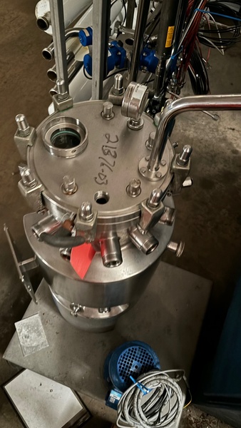 5 gallon J.B. Michiels (BioEngineering) 20 liter, 87 psi/fv, Stainless Steel bioreactor, 2004 - Image 6