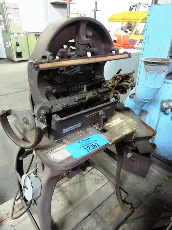 Morgan stencil machine - Image 1